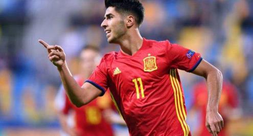 بالفيديو.. هاتريك اسينسيو يقود اسبانيا لسحق مقدونيا بخماسية في أمم أوروبا للشباب